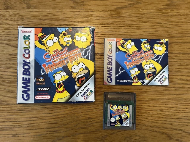 THE SIMPSONS: NIGHT of the Living Treehouse of Horror (Nintendo Game ...