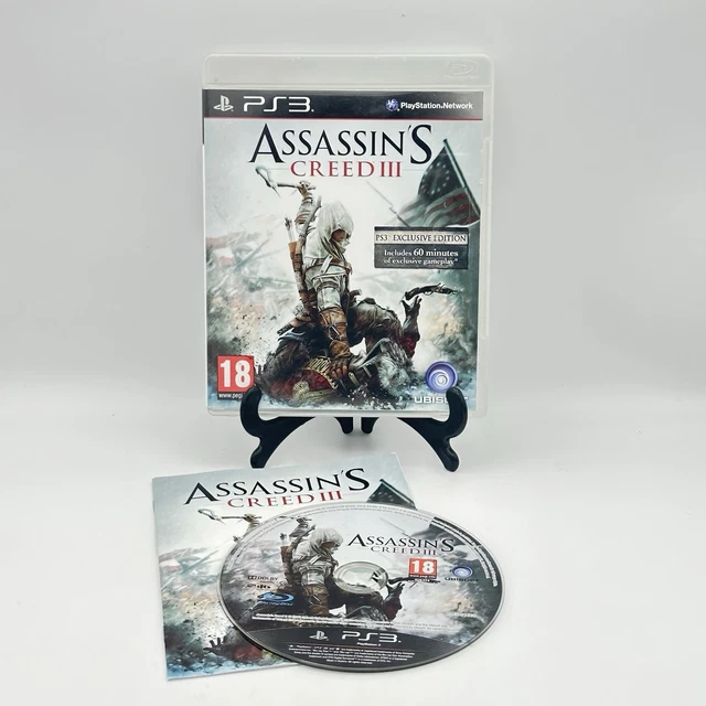 Assassin's Creed III PS3 - Complet Avec Notice - Version PAL - Très Bon état