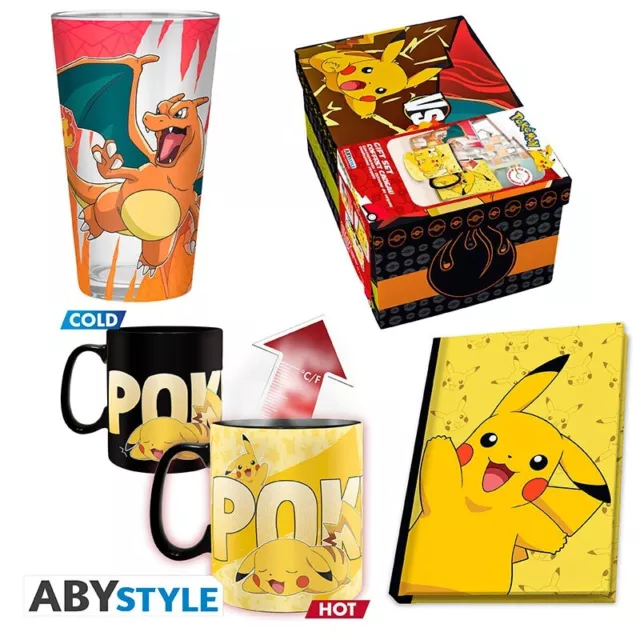 Pokemon Pikachu Premium Geschenkset Anime Manga Game Spiel Zocken Merch Gift Fan
