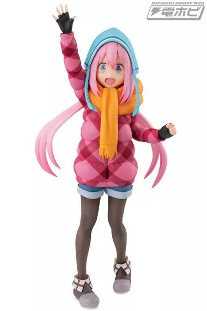 Laid-Back Camp Yuru △ Nadeshiko Kagamihara 2.1m Speciale Figura FuRyu Giappone