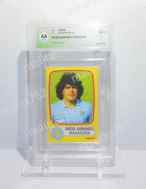 Figurine Panini Maradona N°176 - Calciatori 1985/86 - Autocollante Avec Velin Reconstitué