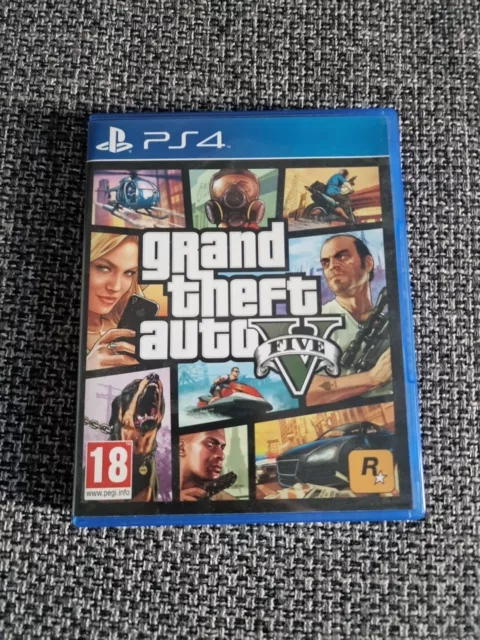 GTA PS4 Grand Theft Auto 5 V PS5 Game Premium GTA Online Free Next Day UK  P&P 5026555416986