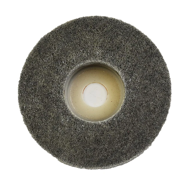 Disques De Polissage Nylon 125mm - Lot De 5 - Pour Meuleuse D'Angle - Nettoyage Métal, Enlèvement Rouille - 22.2mm Alésage