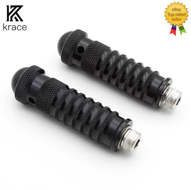 CNC Gear Shift Footrest Foot Peg Pedal Footpeg Rearset Modify Aluminum Black