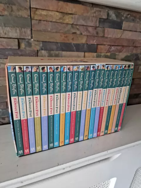 Enid Blyton: Berühmte fünf Bibliothek - Die komplette Sammlung Softback-Buchset.
