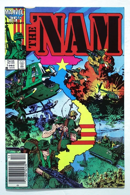 The 'NAM #1 1986 Marvel Comics Key Issue Mid-Grade