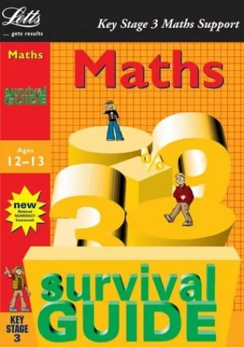 Maths Age 12-13 (Key Stage 3 survival guides) by Hunt, Sheila Paperback Book The