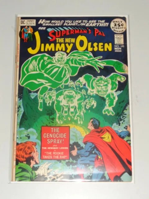 Jimmy Olsen #143 Fn (6.0) Dc Comics Superman's Pal November 1971 Kirby