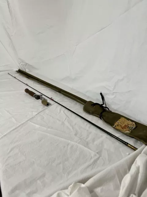 Vintage True Temper Breakdown Fishing pole case 4036 TT