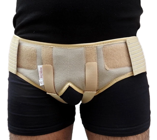 HERNIA SUPPORT BELT Truss Girdle Brace Inguinal Groin Pain Men Women