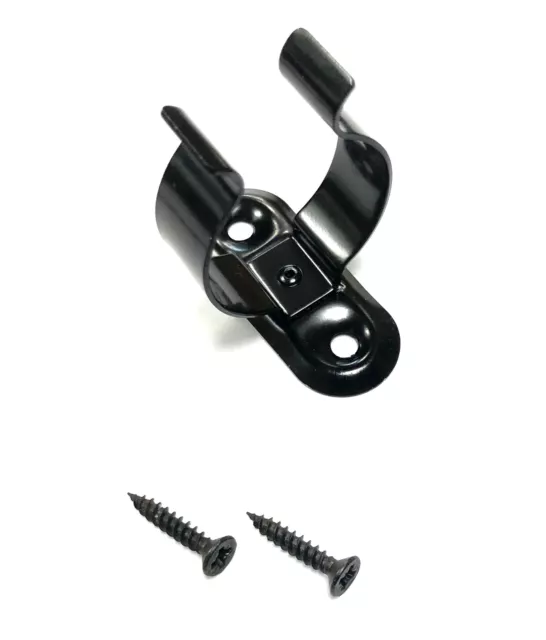 40 X Frotte Werkzeug Clips Mit Rückenplatte Carbon Feder Stahl Griff Ø 25mm - O