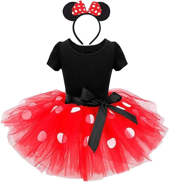 Lito Angels Ragazza Minnie Pois Abito Da Principessa Costumes Festa Di Compleann