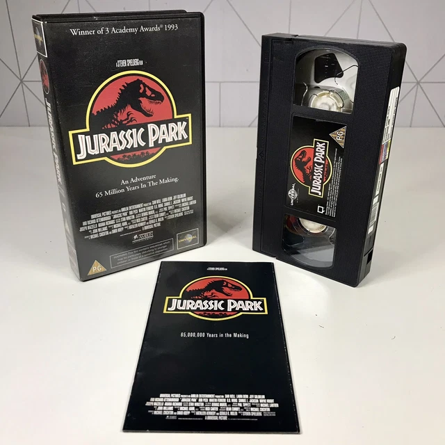 JURASSIC PARK VHS Video Tape With Booklet EUR 11,53 PicClick FR