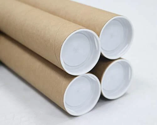2 inch x 12 inch, Mailing Tubes with Caps | for storing, and shipping (4 Pack)