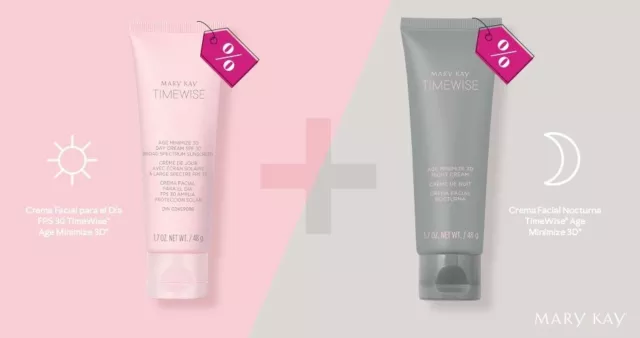 Timewise Crema De Dia Y Noche. Mary Kay. Piel Normal - Seca