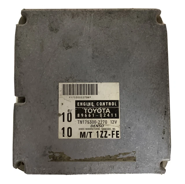 1998 Toyota Corolla A/T 1.8L ECM ECU Engine Computer | 89661-02411
