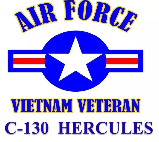 VIETNAM VETERAN C-130 Hercules Air Force Shirt $27.95 - PicClick