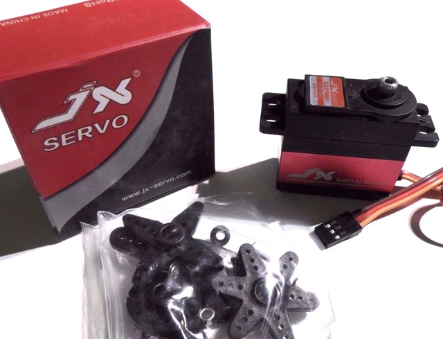 JX 6221MG 1/8 Truggy Digital Steering RC Servo 20kg/cm 0.16s High Torque 🚗