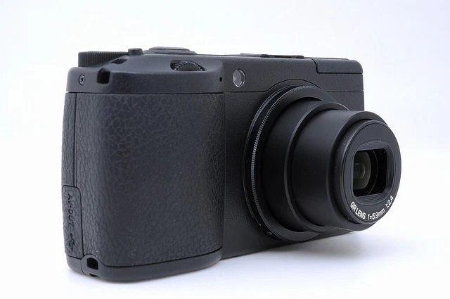 MINT Box / 302 Shots RICOH GR DIGITAL II 10.1MP Digital Camera Black  JAPAN #3 5