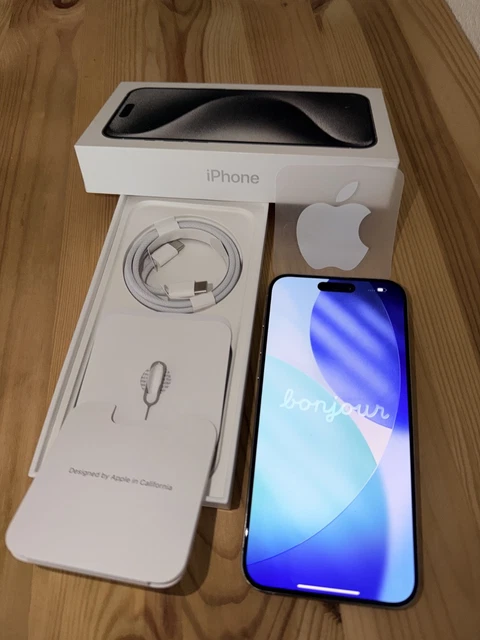 IPhone 15 Pro Max 256 Go Titane Naturel – Débloqué – Très Bon état