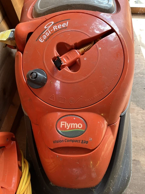 FLYMO VISION COMPACT 330 Electric Lawnmower Spares 3 Roller Wheels