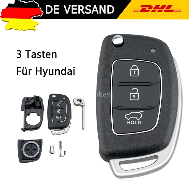 Klappschlüssel Gehäuse Für Hyundai I10 I20 I30 Ix35 Schleifen