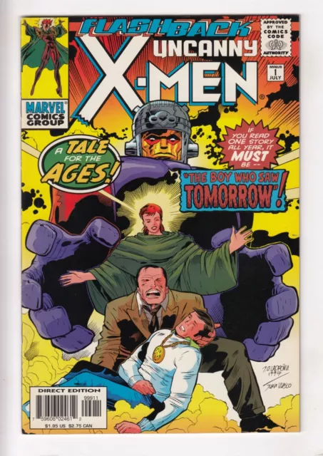UNCANNY X-MEN #-1 (1997-07) Vol 1 MARVEL Lobdell Hitch Flashback Minus 1 HIGH
