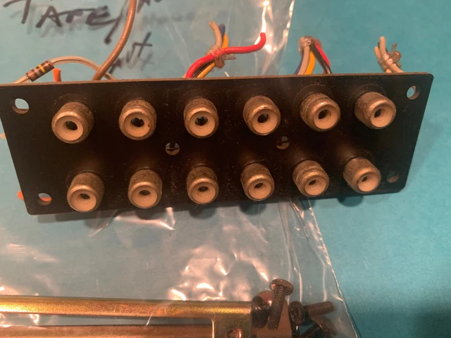 Sansui 9090 Stereo Receiver Parting Out RCA Jacks
