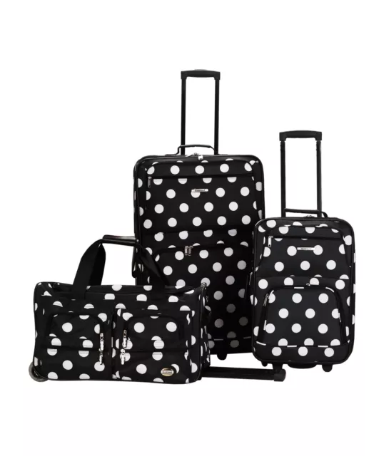 Luggage Spectra 3 Piece Softside Rolling Luggage Set