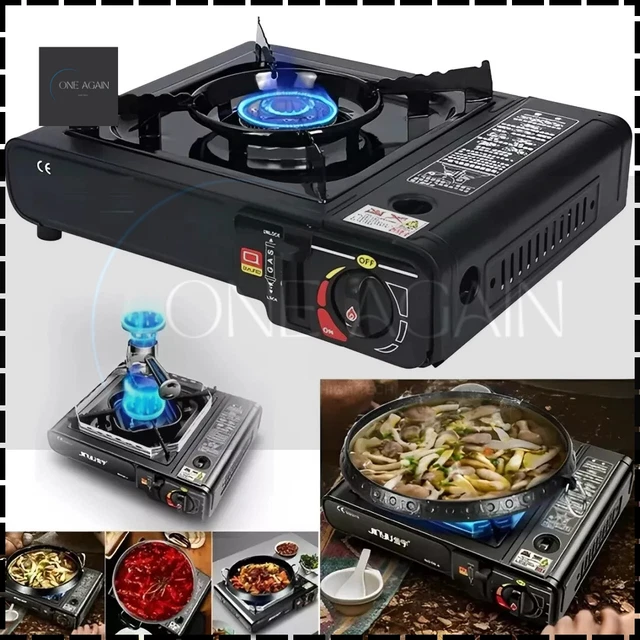 Set Griglia A Gas Woki 30 Mbar Con Griglia, Wok, Piastra Griglia E - Foto 8