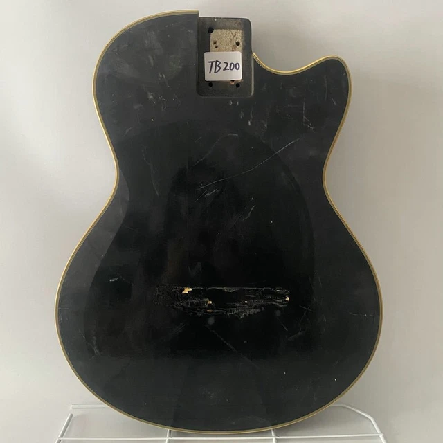 Semi Hollow Body Jazz Guitar in Black DIY Project
