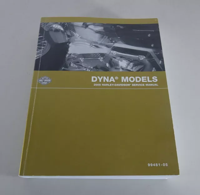 Atelier Mode D 'em Ploi Harley Davidson Dyna Models 2005 A Partir De 06/2004