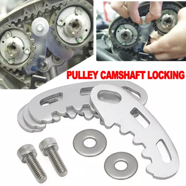 Camshaft Pulley Locking Tool Screw Washer Set For Ducati Diavel 999 Hypermotard