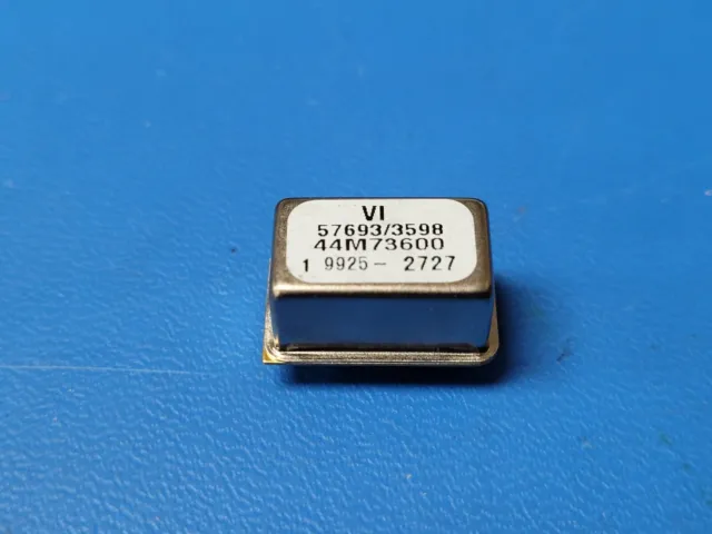 (5 PCS) VECTRON CRYSTAL OSCILLATORS 44.7360 MHz 4 PIN TH