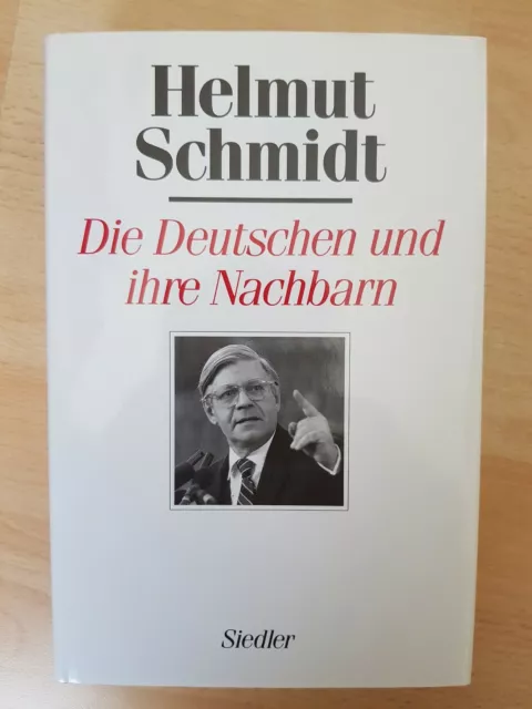 SIGNIERTES Buch Helmut Schmidt Die Deutschen und ihre Nachbarn