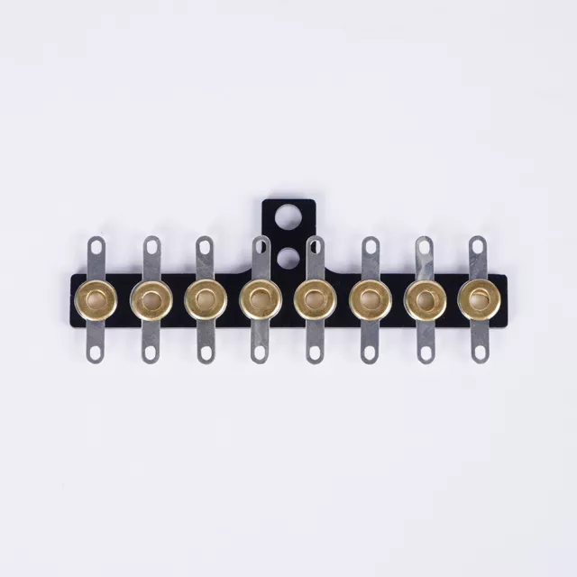 2pcs Terminal Strip Turret Tag Board 8-Lug Pin Point to Point Tube Amp DIY