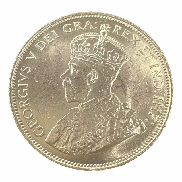 CH. UNC | Canada 1914 Gold $10 Ten Dollars George V |  ~ .485 Troy Oz AGW