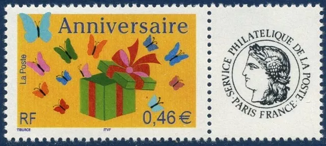 TIMBRE FRANCE  PERSONNALISE 2002 N° 3480A  NEUF **  Logo "Cérès"