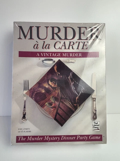 "Murder Alacarte: A Vintage Murder" – 1937-Themed Murder Mystery Party Game For 6 Players - View #3