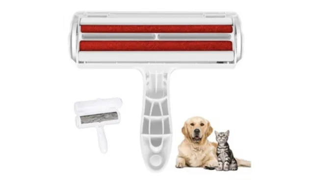 New improved 2023Chom Pet Fur Remover Shorter handle More Durable From USA 🇺🇸