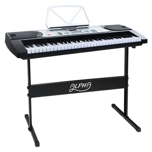 Alpha 61 Keys Electronic Piano Keyboard Digital Electric Keyboards Beginner