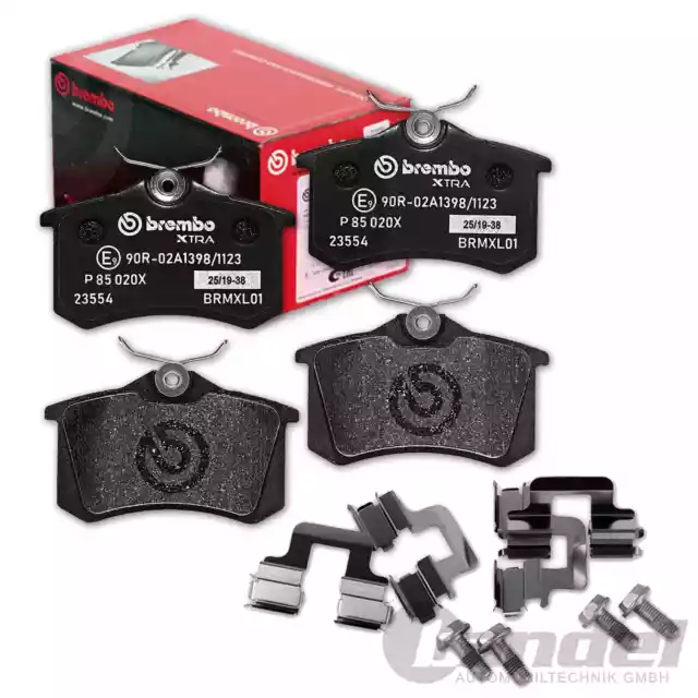 brembo XTRA LINE BREMSBELÄGE HINTEN für VW GOLF 5 6 EOS SCIROCCO BEETLE CADDY