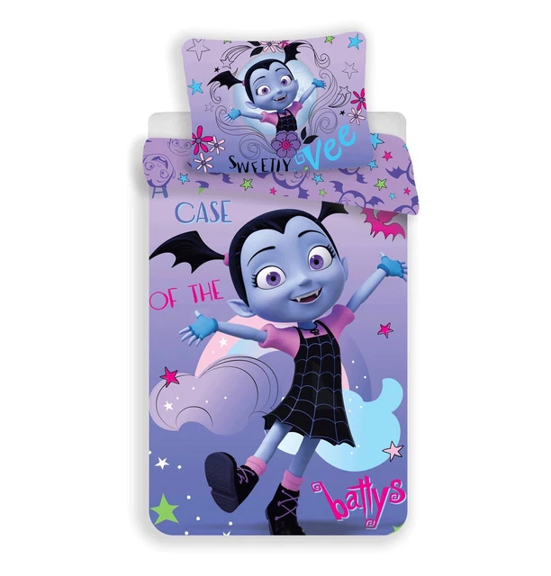 DISNEY VAMPIRINA SWEETIE Vee Childrens Duvet Cover and Pillowcase