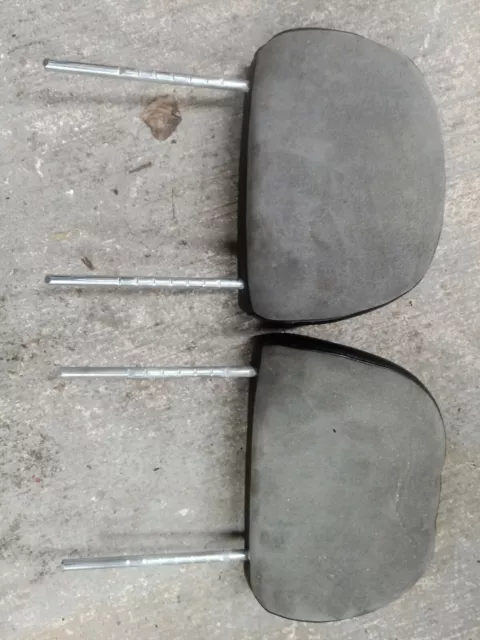 PAIR OF MGTF OR MGF  alcantara SEAT HEAD RESTS HEADRESTS very good condition