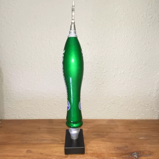 Rolling Rock 33 Draft Beer  Tap Handle - 13” Tall Wood Green Kegerator Pull 2