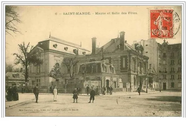 94.St Mande.mairie Et Salle Des Fetes