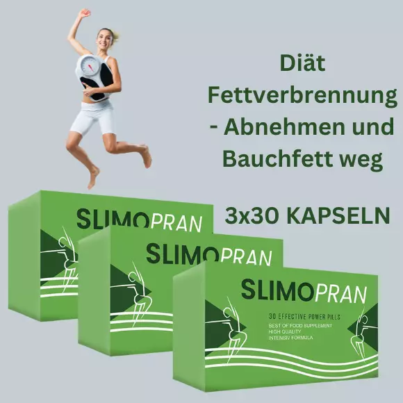 90X Abnehmen Diät Fettweg Bauch - Schnell und effektiv mit der neuen SLIMOPRAN