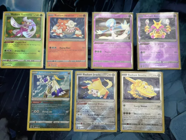 pokemon radiant collection lot