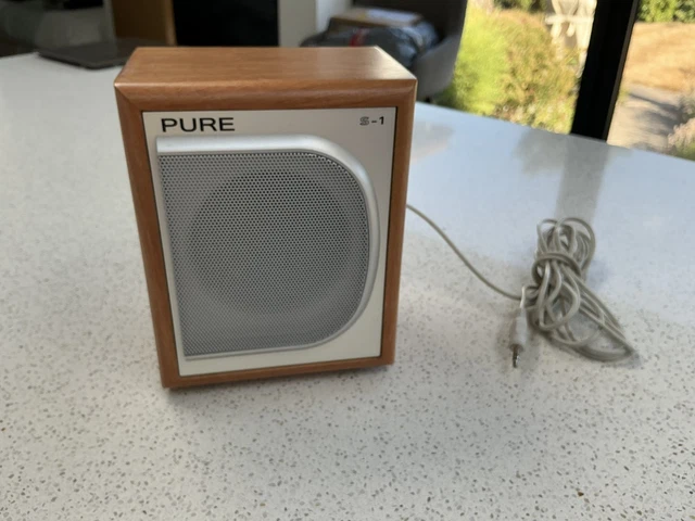PURE S-1 AUXILLIARY Speaker, Maple Wood finish £10.80 - PicClick UK