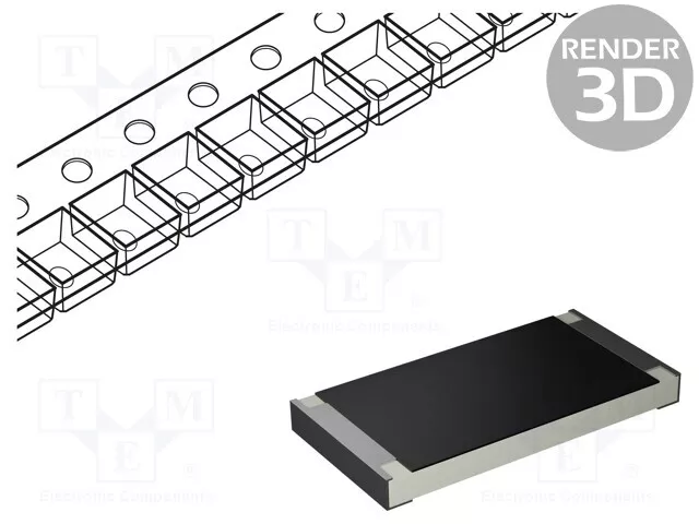 Widerstand: power metal 30mΩ Messung SMD 2512 3W 1%  50ppm/°C LRP12FTDRR030 Wide